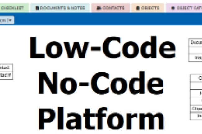 Low-Code/No-Code Development Platforms