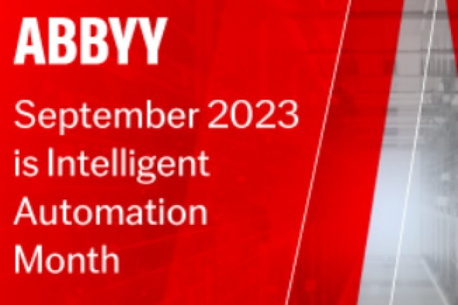 ABBYY Dubs September Intelligent Automation Month