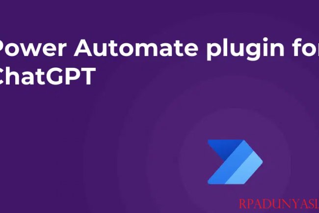 ChatGPT İçin Power Automate Eklentisi