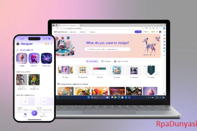 Microsoft’un Designer Mobil Uygulaması Yayında