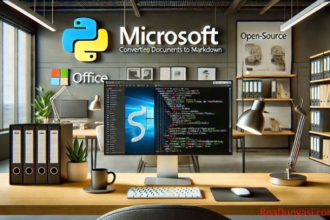 MS Office Dosyalarını Markdown'a Çeviren Araç Yayınladı