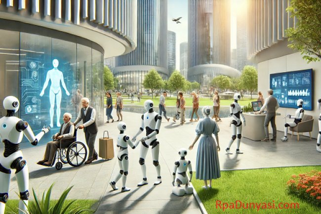 Gelecekte Robotlar ve İnsanlar Birlikte Yaşayacak