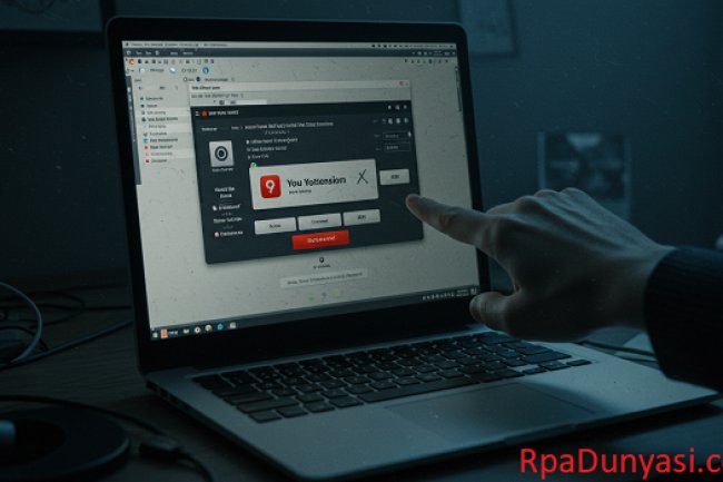 Chrome Uzantısı Fortinet  İle Gizli Veri Hırsızlığı