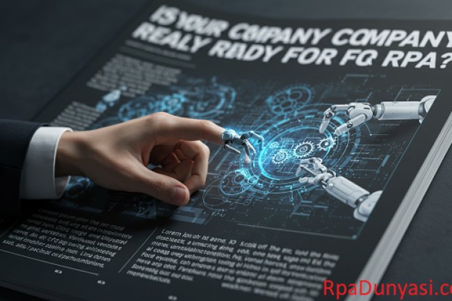 Şirketiniz RPA İçin Gerçekten Hazır Mı ?