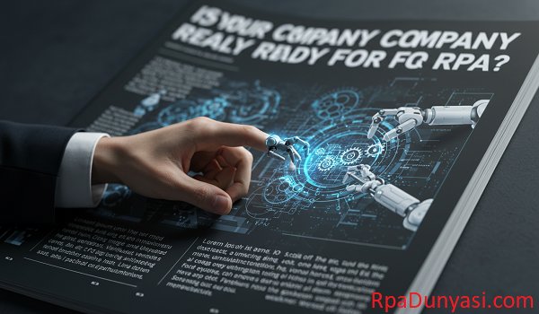 Şirketiniz RPA İçin Gerçekten Hazır Mı ?